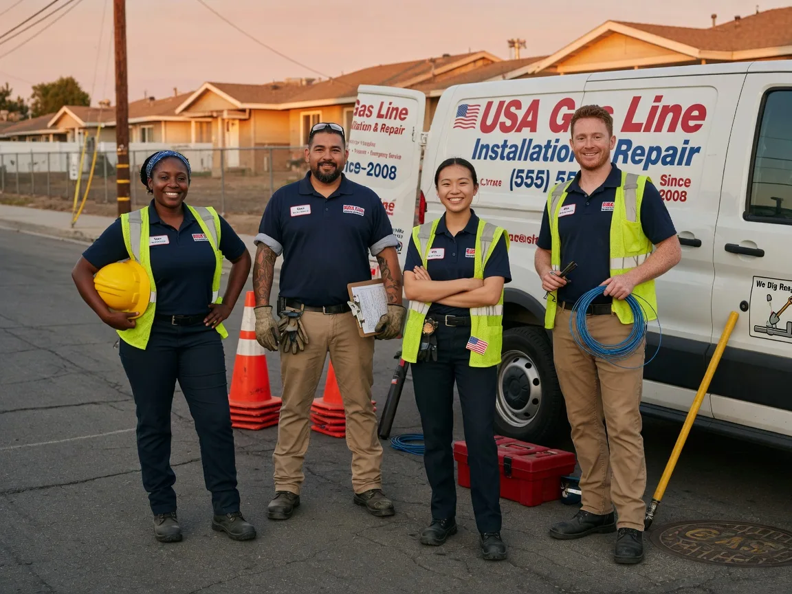Gas Line Installation company in Elmore, OH